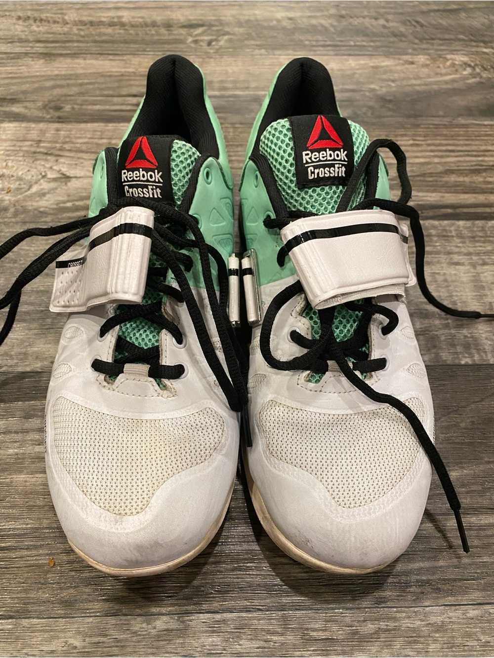 Reebok CrossFit Women's White and Mint Training Shoes